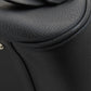 BURBERRY Handbag leather black logo Women Used Authentic