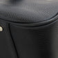 BURBERRY Handbag leather black logo Women Used Authentic
