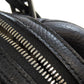 BURBERRY Handbag leather black logo Women Used Authentic