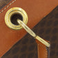 CELINE Tote Bag PVC Brown Macadam Pattern Women Used Authentic