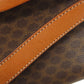 CELINE Tote Bag PVC Brown Macadam Pattern Women Used Authentic