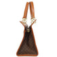 CELINE Tote Bag PVC Brown Macadam Pattern Women Used Authentic