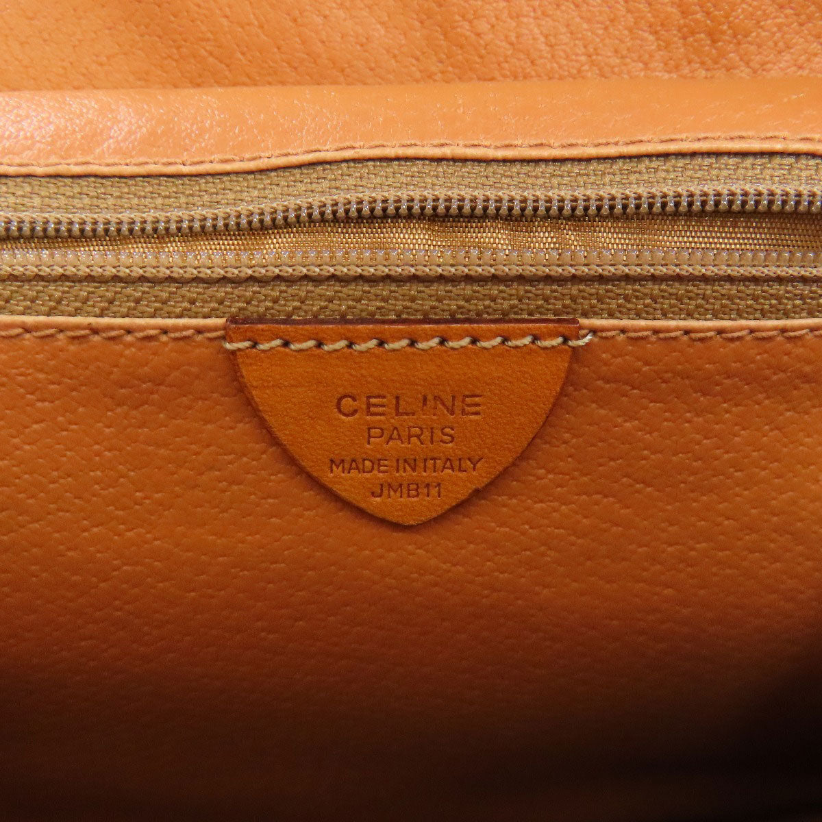 CELINE Tote Bag PVC Brown Macadam Pattern Women Used Authentic