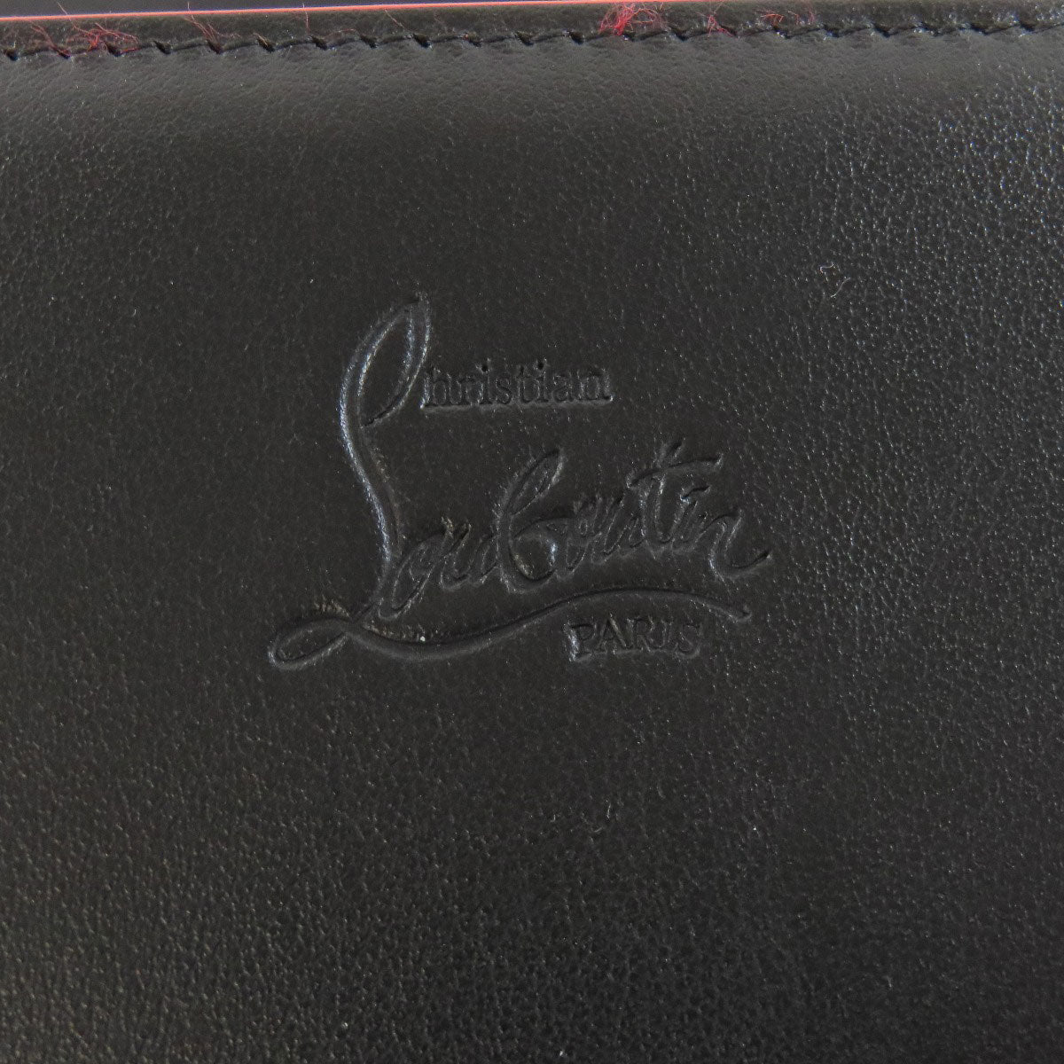 Christian Louboutin Shoulder Bag leather black Studs