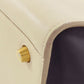CELINE Tote Bag leather white Ring bag