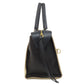 CELINE Tote Bag leather white Ring bag