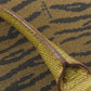 FENDI Handbag canvas Brown Tiger pattern