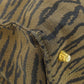 FENDI Handbag canvas Brown Tiger pattern