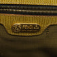 FENDI Handbag canvas Brown Tiger pattern