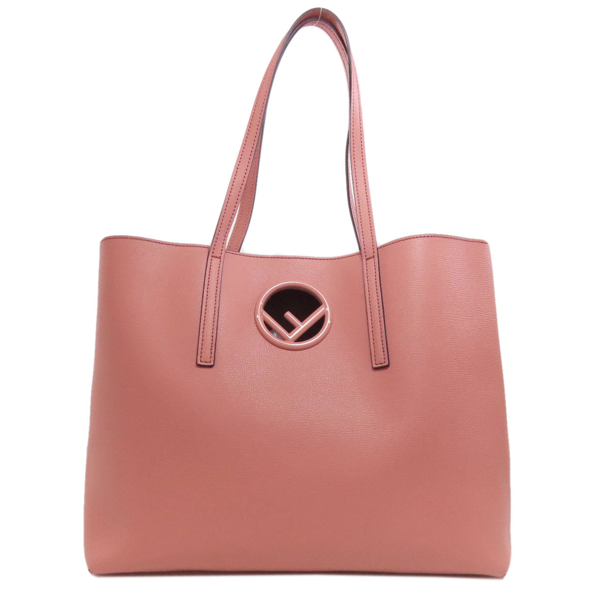 FENDI Tote Bag Calfskin pink F is Fendi