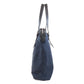 BURBERRY Tote Bag Nylon blue logo Women Used Authentic