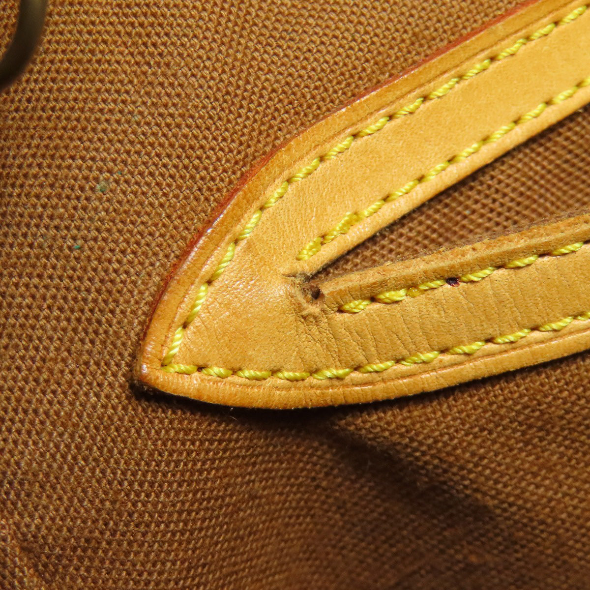 LOUIS VUITTON Backpack M51135 Monogram canvas Brown MontsourisGM Women Used Authentic