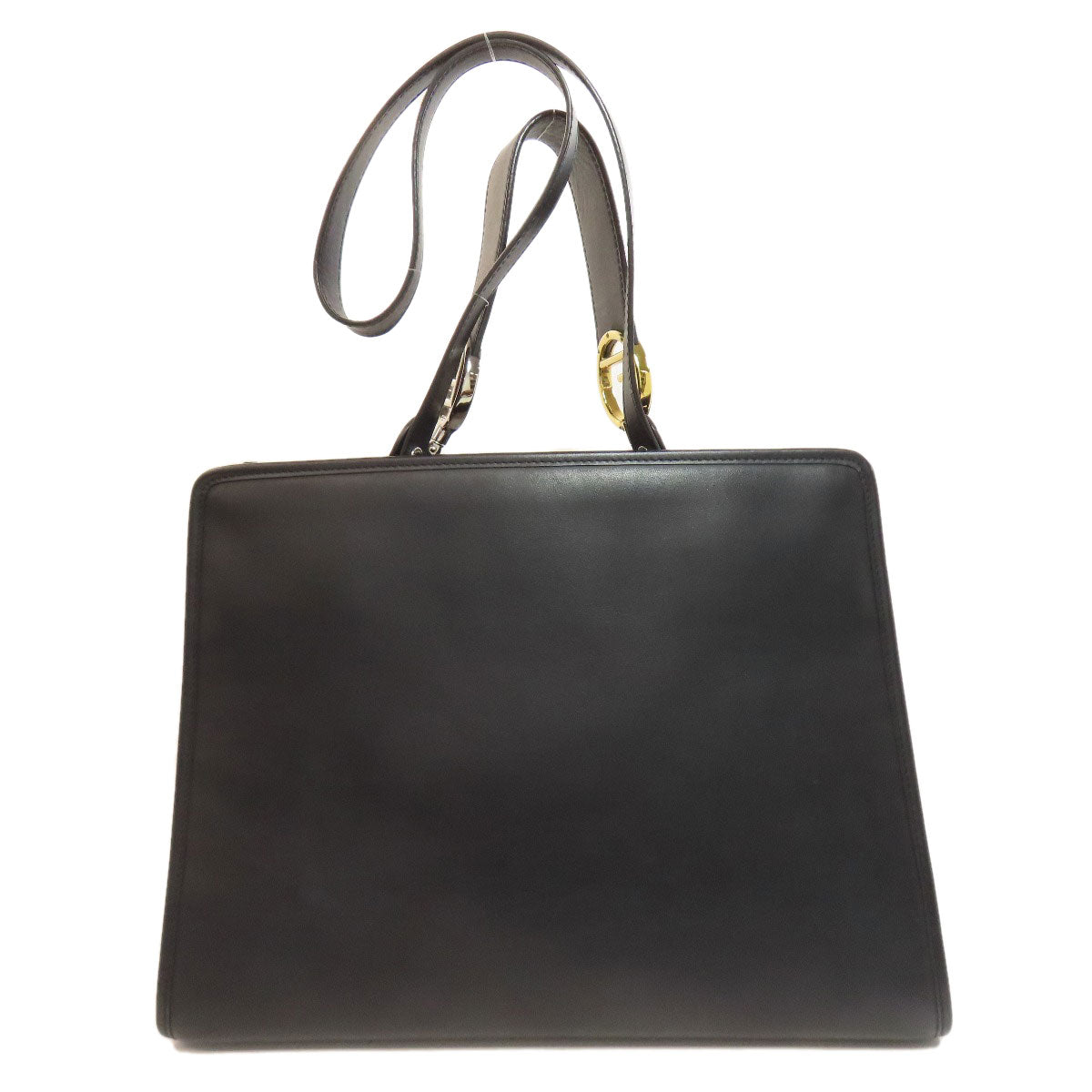 FENDI Handbag 8BH343 Calfskin black Runaway 2WAY Women Used Authentic