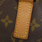 LOUIS VUITTON Tote Bag M51151 Monogram canvas Brown Cabas Mezzo Women Used Authentic