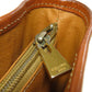 CELINE Tote Bag PVC, Leather Brown Macadam Pattern Women Used Authentic