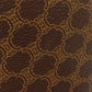 CELINE Tote Bag PVC, Leather Brown Macadam Pattern Women Used Authentic