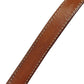 CELINE Tote Bag PVC, Leather Brown Macadam Pattern Women Used Authentic