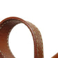 CELINE Tote Bag PVC, Leather Brown Macadam Pattern Women Used Authentic