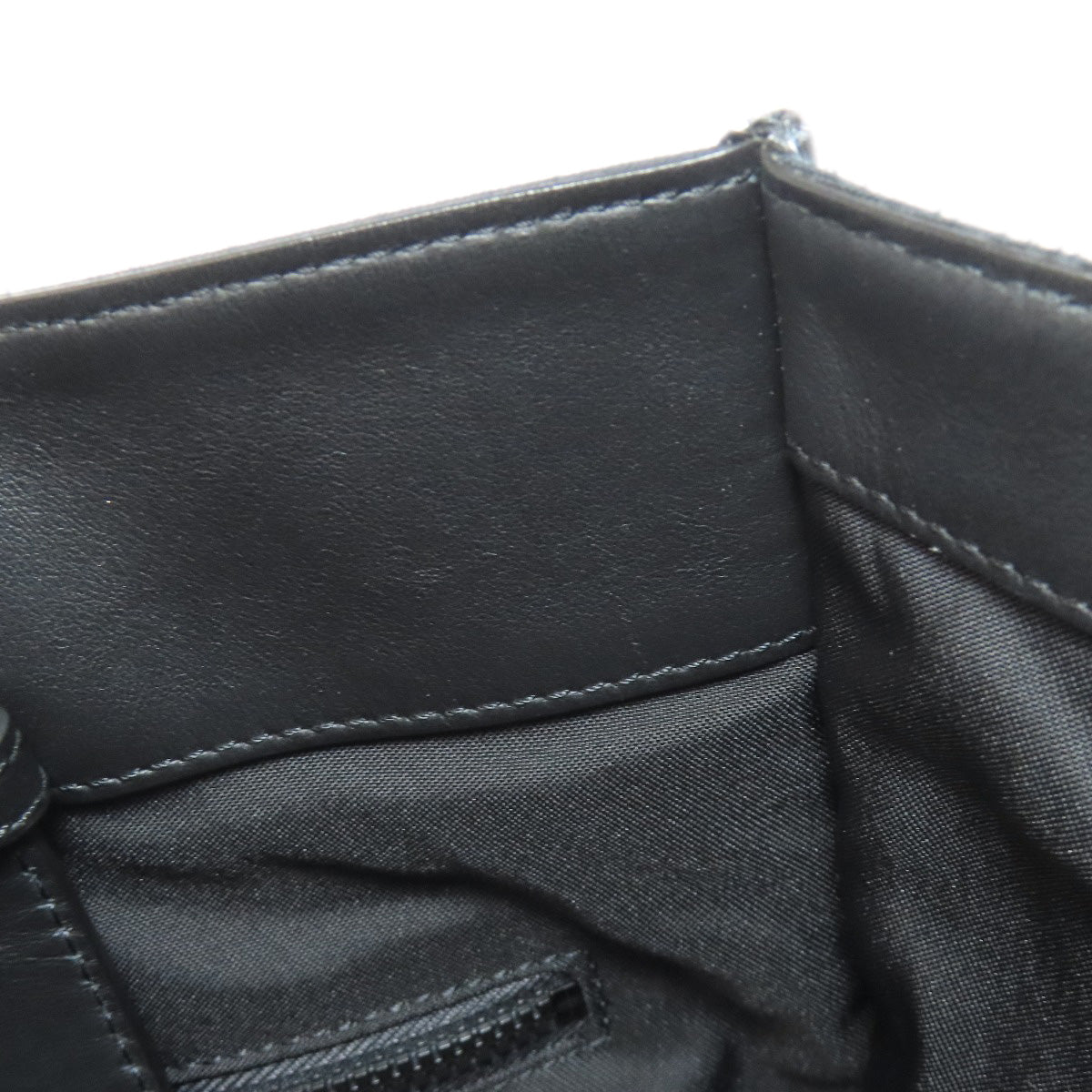 FENDI Tote Bag canvas black logo