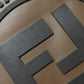FENDI Tote Bag canvas black logo