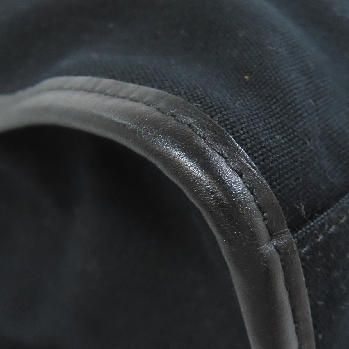 FENDI Tote Bag canvas black logo