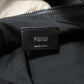 FENDI Tote Bag canvas black logo