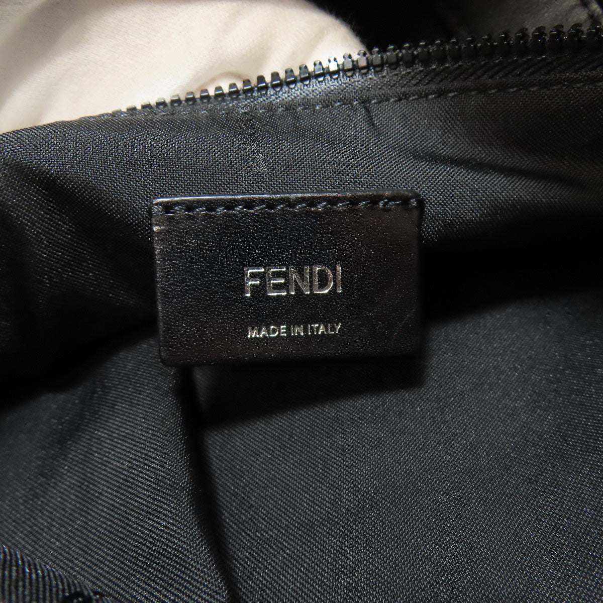 FENDI Tote Bag canvas black logo