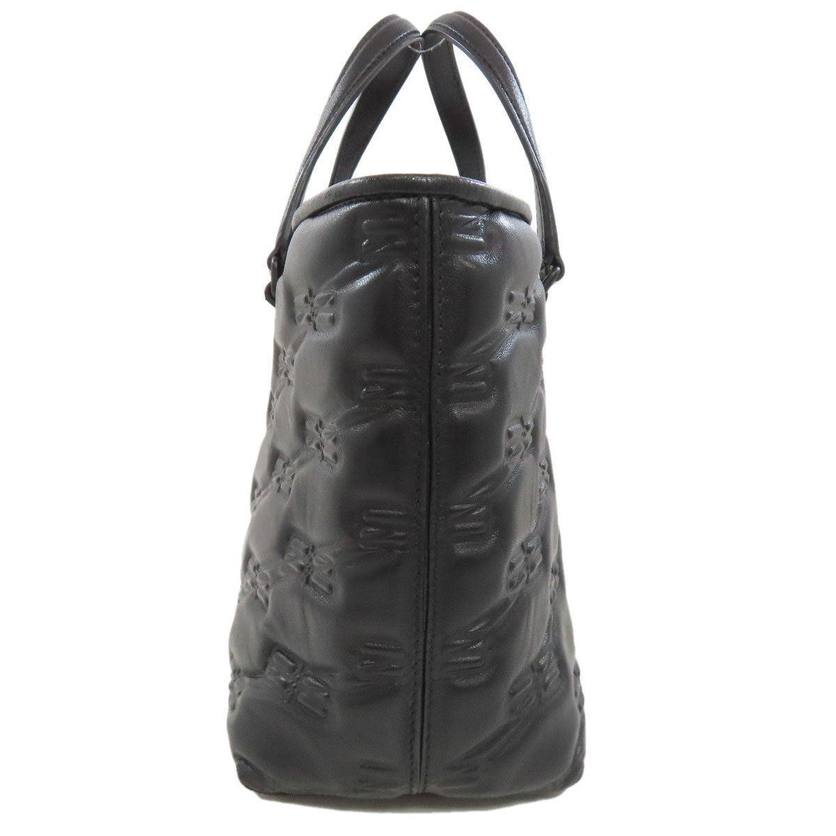 BALENCIAGA Handbag 702699 Calfskin black BB 2WAY Women Used Authentic
