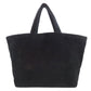 BALENCIAGA Tote Bag 743152 cotton black Jumbo Large Tote Women Used Authentic