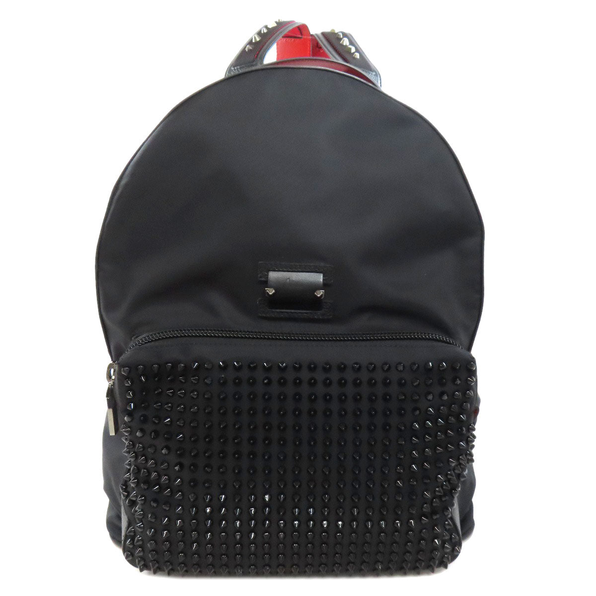 Christian Louboutin Backpack Nylon black Studs