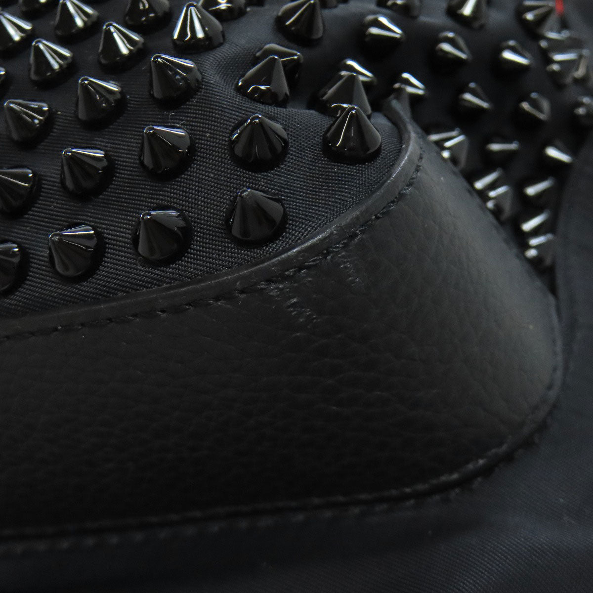 Christian Louboutin Backpack Nylon black Studs