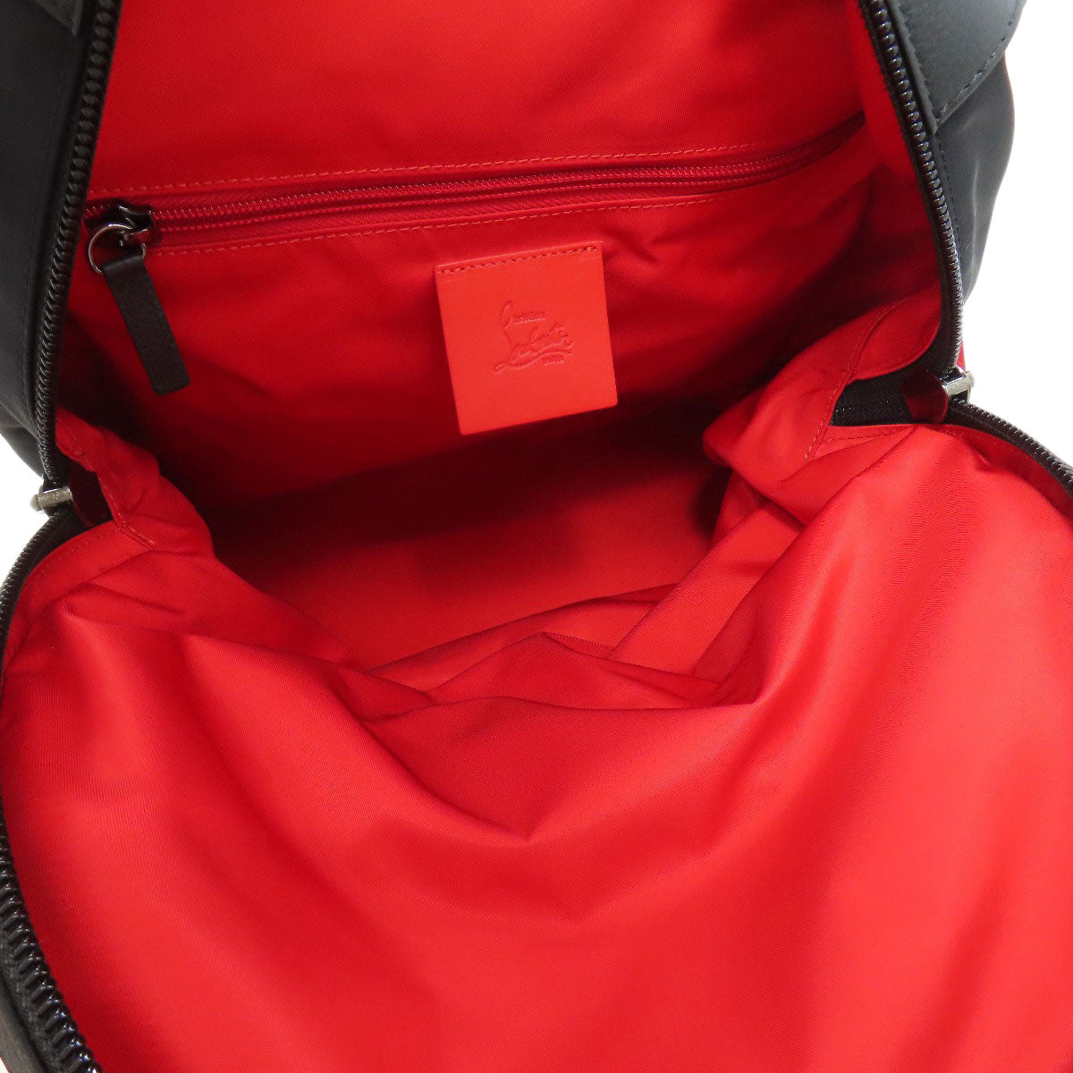 Christian Louboutin Backpack Nylon black Studs