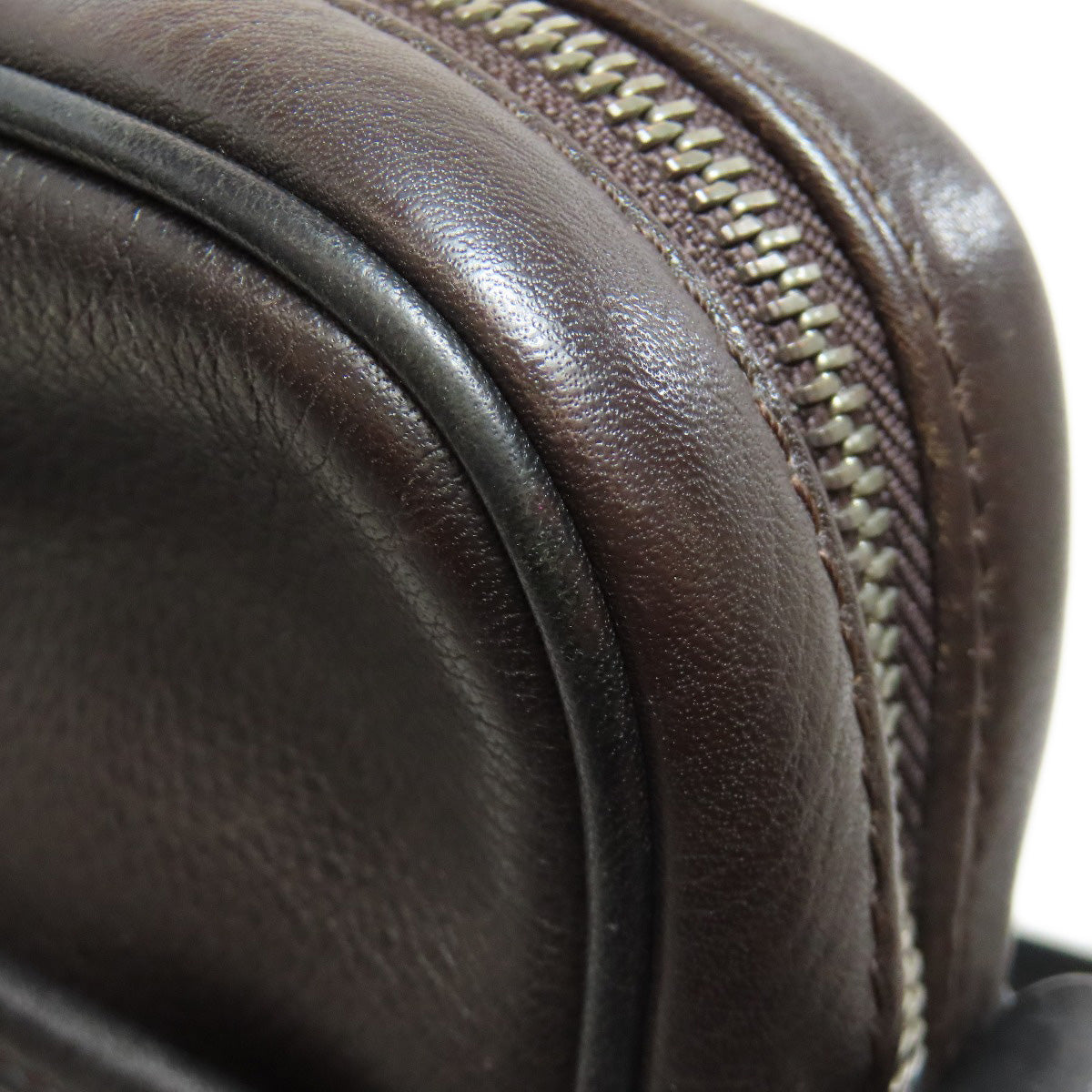 LOEWE Shoulder Bag leather Brown anagram