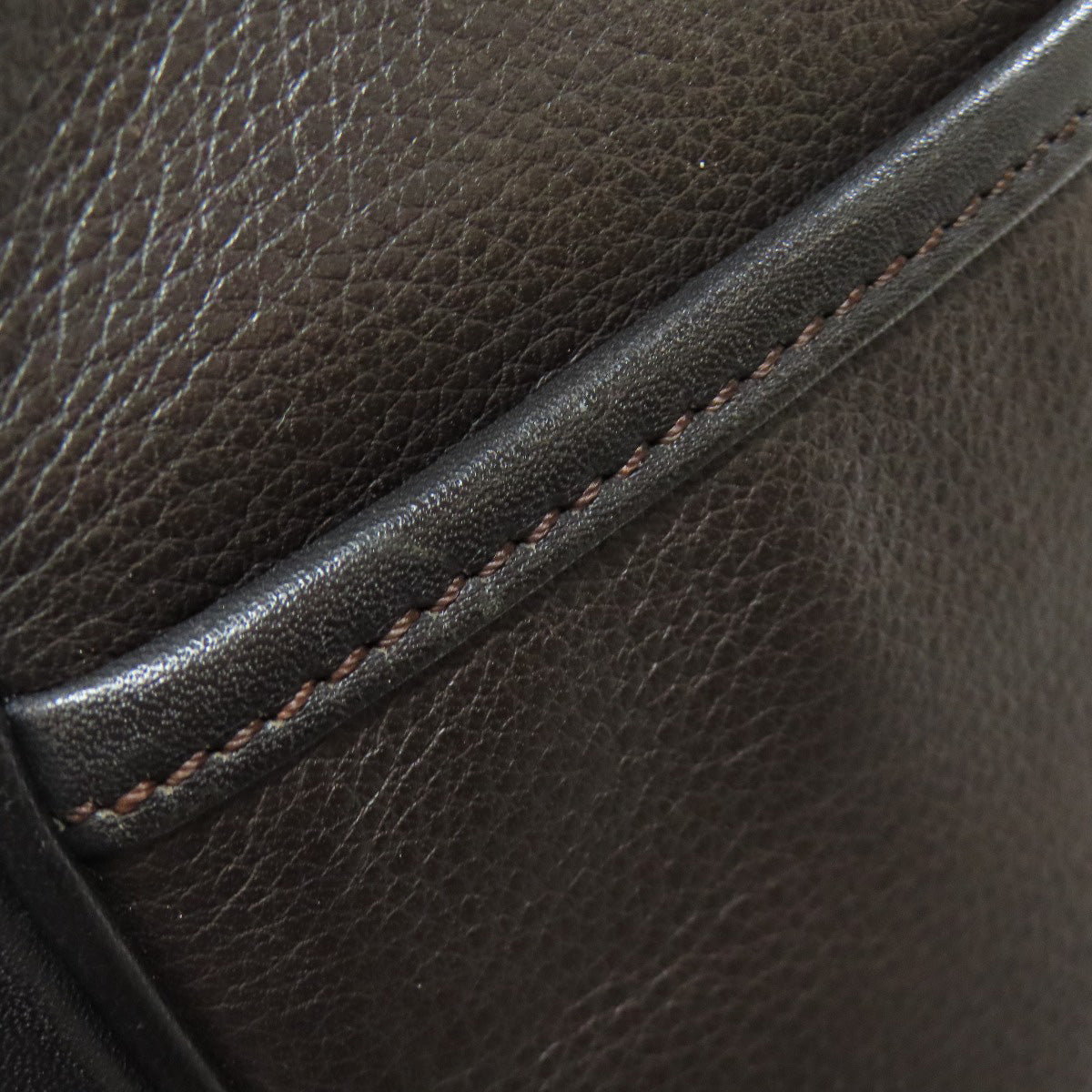 LOEWE Shoulder Bag leather Brown anagram