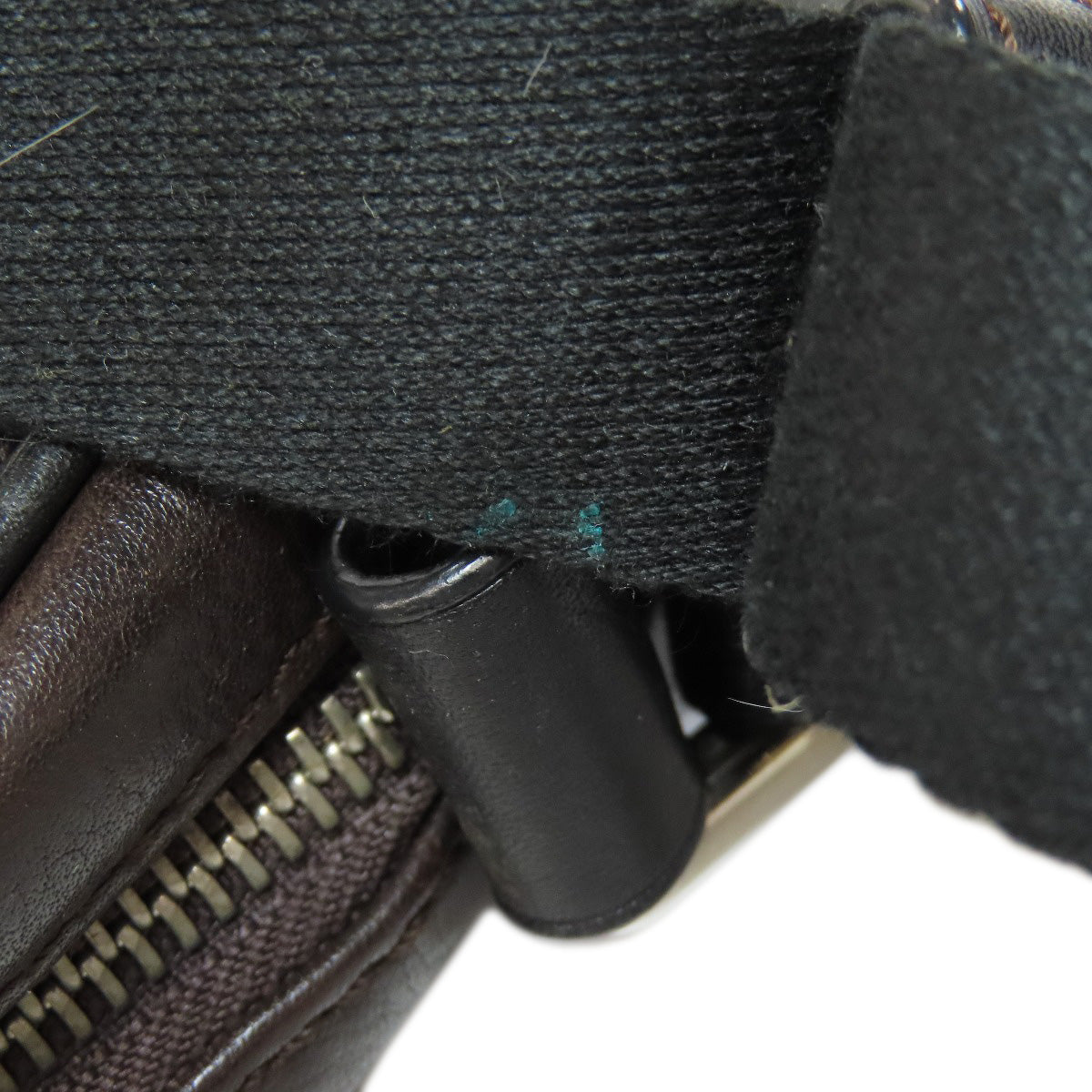LOEWE Shoulder Bag leather Brown anagram