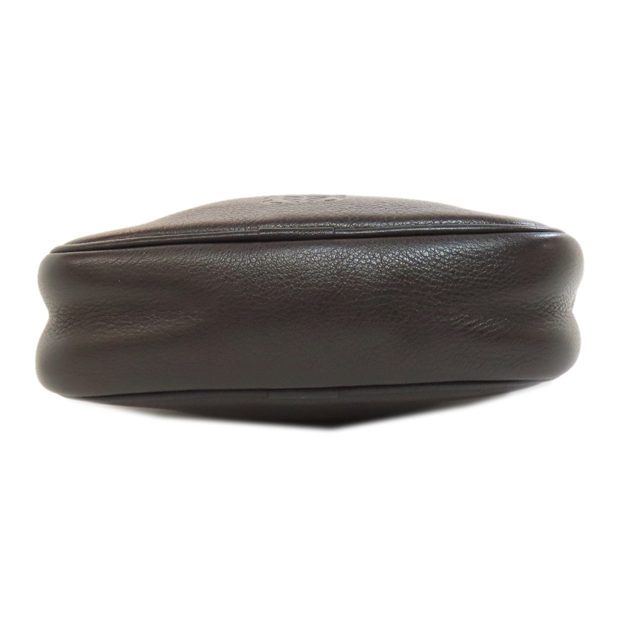 LOEWE Shoulder Bag leather Brown anagram