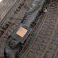 FENDI Tote Bag canvas Brown Zucca Pattern Women Used Authentic
