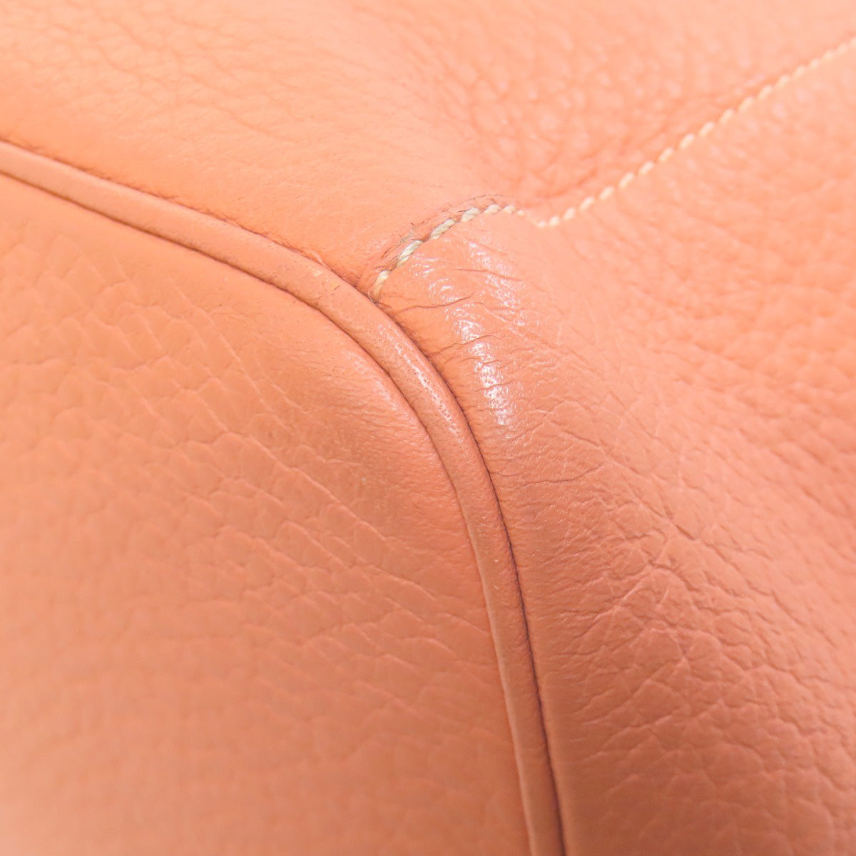 LOEWE Tote Bag leather pink anagram Women Used Authentic