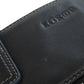 LOEWE Handbag leather black logo Women Used Authentic
