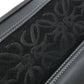 LOEWE Handbag leather black logo Women Used Authentic