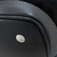 LOEWE Handbag leather black logo Women Used Authentic