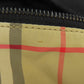 BURBERRY Hip bag Nylon beige Nova Check Women Used Authentic