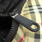 BURBERRY Hip bag Nylon beige Nova Check Women Used Authentic
