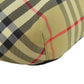 BURBERRY Hip bag Nylon beige Nova Check Women Used Authentic