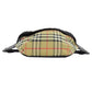BURBERRY Hip bag Nylon beige Nova Check Women Used Authentic