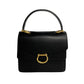 CELINE Handbag Calfskin, Leather black logo Metal Women Used Authentic
