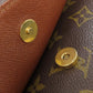 LOUIS VUITTON Shoulder Bag M51257 Monogram canvas Brown Musette Tango Short Women Used Authentic