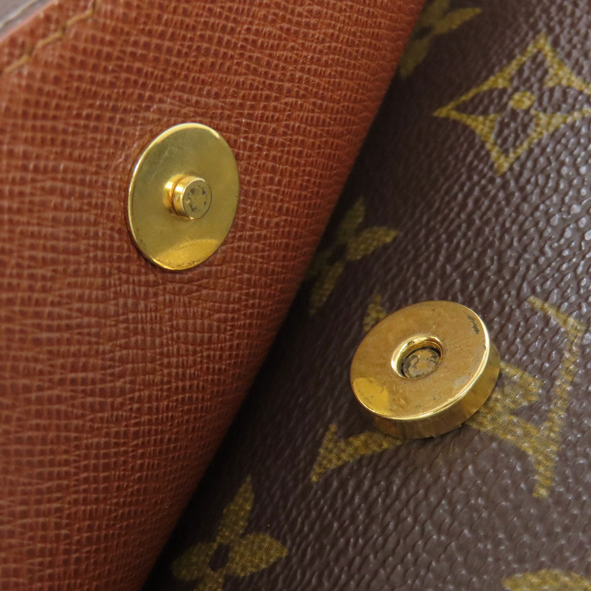 LOUIS VUITTON Shoulder Bag M51257 Monogram canvas Brown Musette Tango Short Women Used Authentic