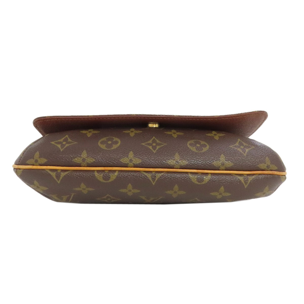 LOUIS VUITTON Shoulder Bag M51257 Monogram canvas Brown Musette Tango Short Women Used Authentic