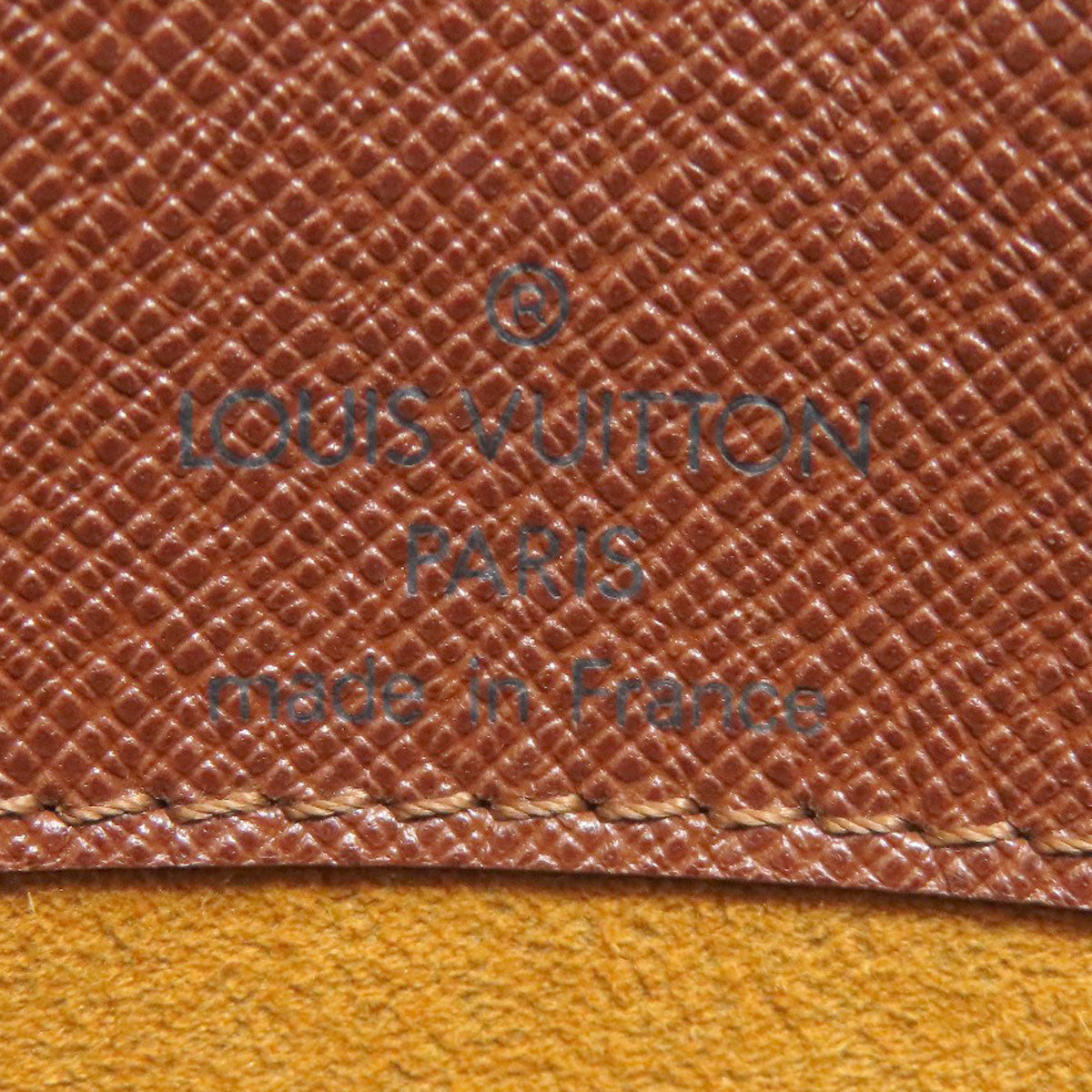 LOUIS VUITTON Shoulder Bag M51257 Monogram canvas Brown Musette Tango Short Women Used Authentic
